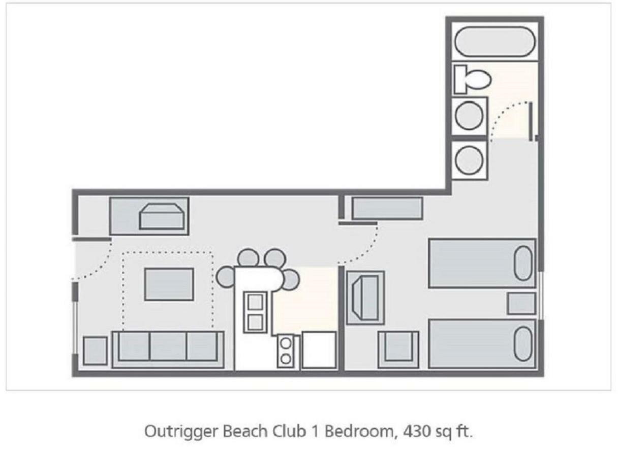 One Bedroom Condo Ocean View Outrigger ออร์มอนด์บีช ภายนอก รูปภาพ